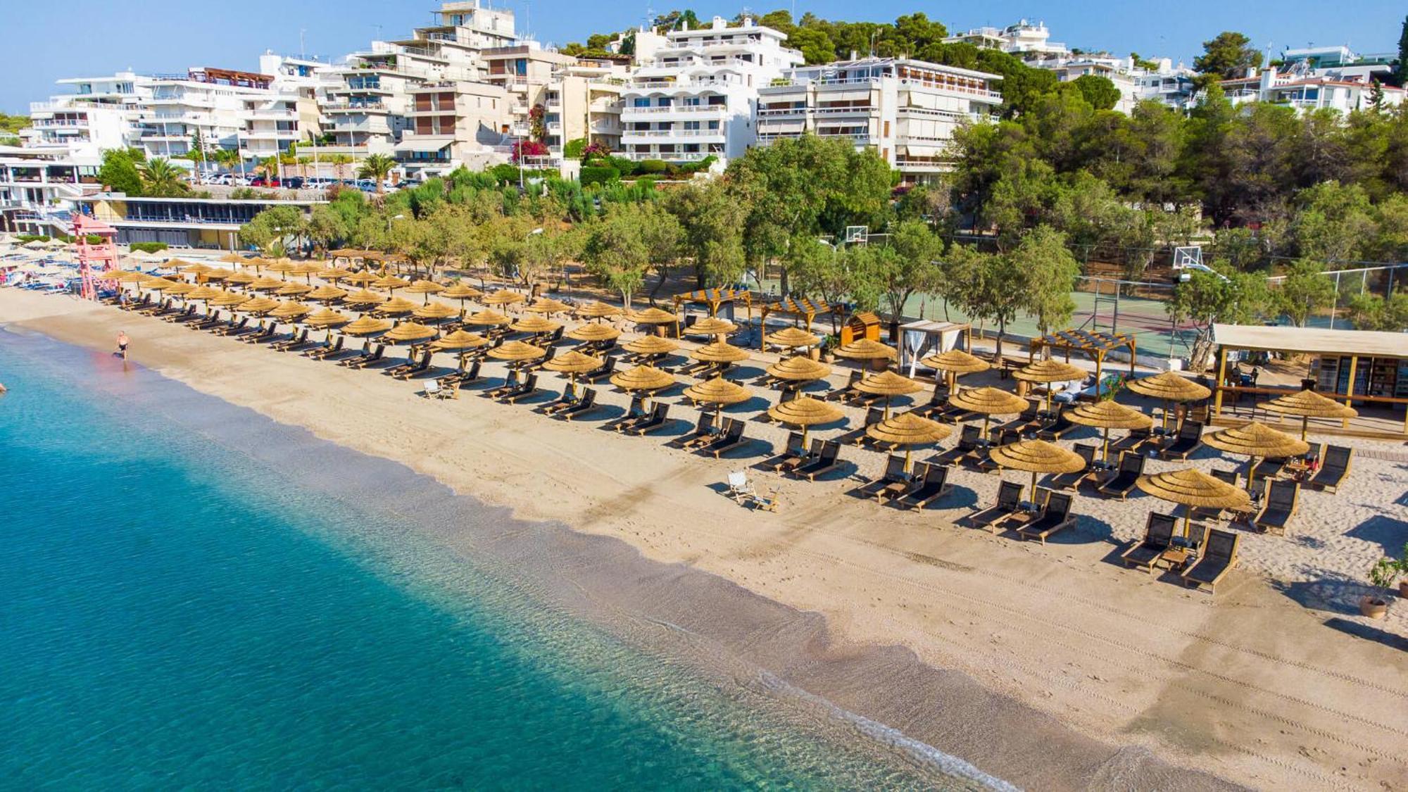 Vouliagmeni Seaside Escape Lägenhet Aten Exteriör bild